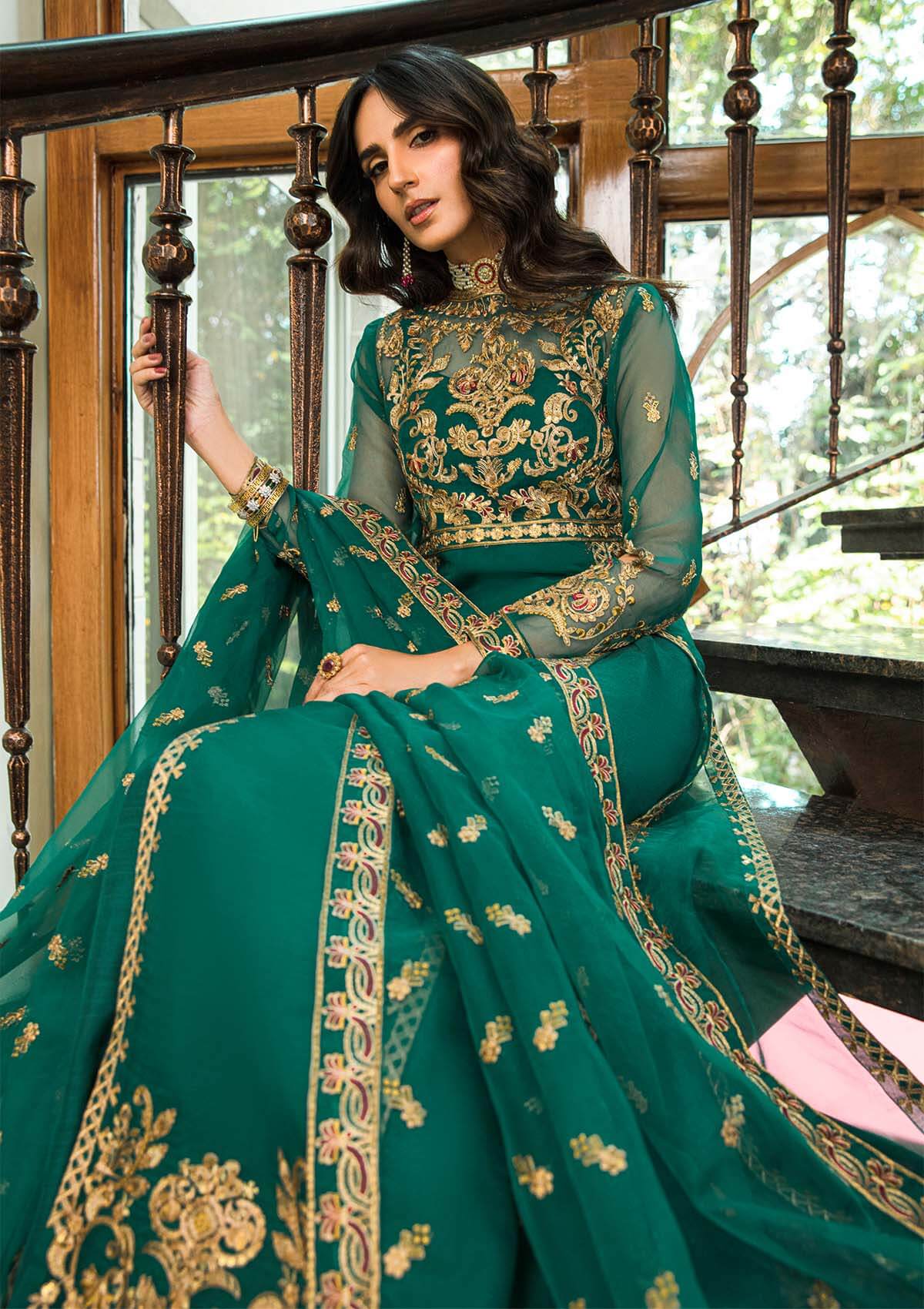 Aik Atelier | Formals Collection | GLOSSIER - LOOK 01 - Pakistani Designer Dress - by Aik Atelier | Type: Formal - 100% Original at Saira Sultan