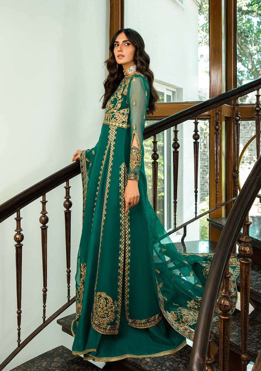 Aik Atelier | Formals Collection | GLOSSIER - LOOK 01 - Pakistani Designer Dress - by Aik Atelier | Type: Formal - 100% Original at Saira Sultan