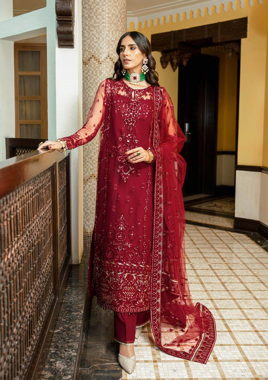 Aik Atelier | Formals Collection | GLOSSIER - LOOK 03 - Pakistani Designer Dress - by Aik Atelier | Type: Formal - 100% Original at Saira Sultan