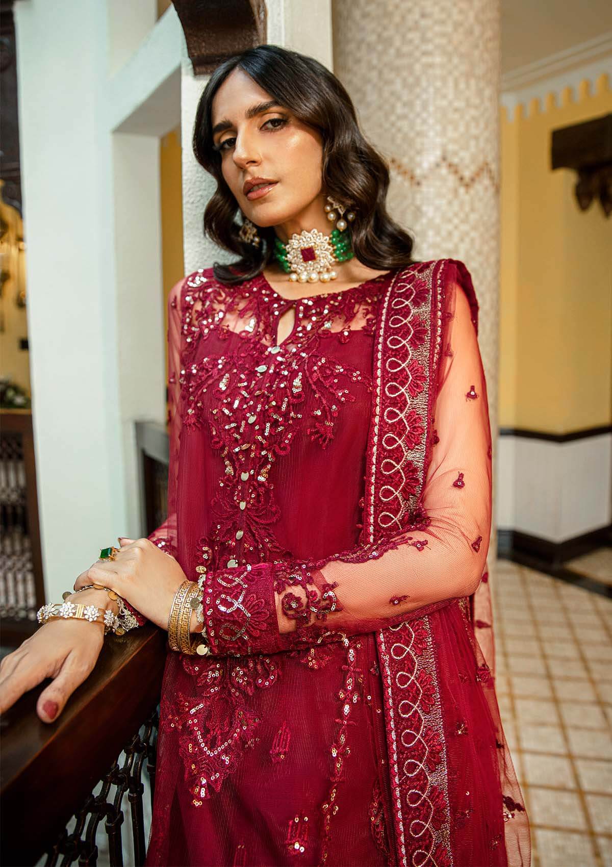 Aik Atelier | Formals Collection | GLOSSIER - LOOK 03 - Pakistani Designer Dress - by Aik Atelier | Type: Formal - 100% Original at Saira Sultan