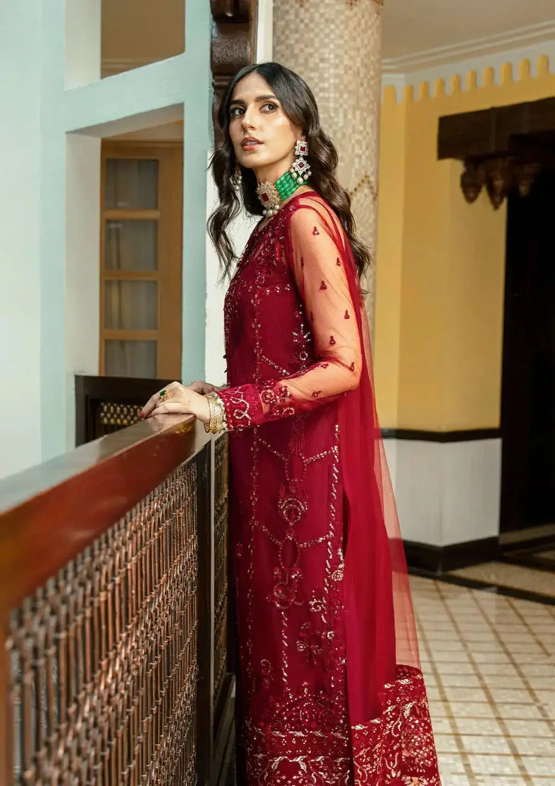 Aik Atelier | Formals Collection | GLOSSIER - LOOK 03 - Pakistani Designer Dress - by Aik Atelier | Type: Formal - 100% Original at Saira Sultan