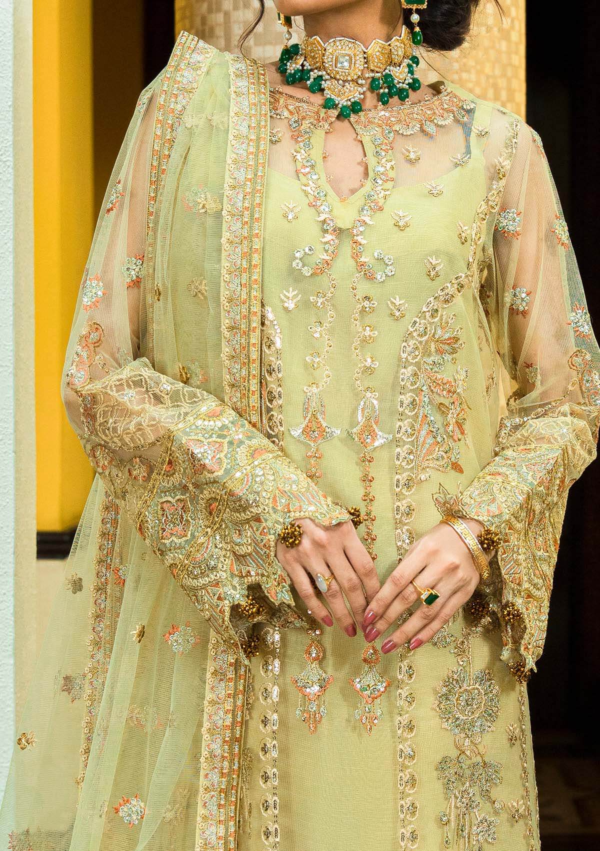 Aik Atelier | Formals Collection | GLOSSIER - LOOK 05 - Pakistani Designer Dress - by Aik Atelier | Type: Formal - 100% Original at Saira Sultan