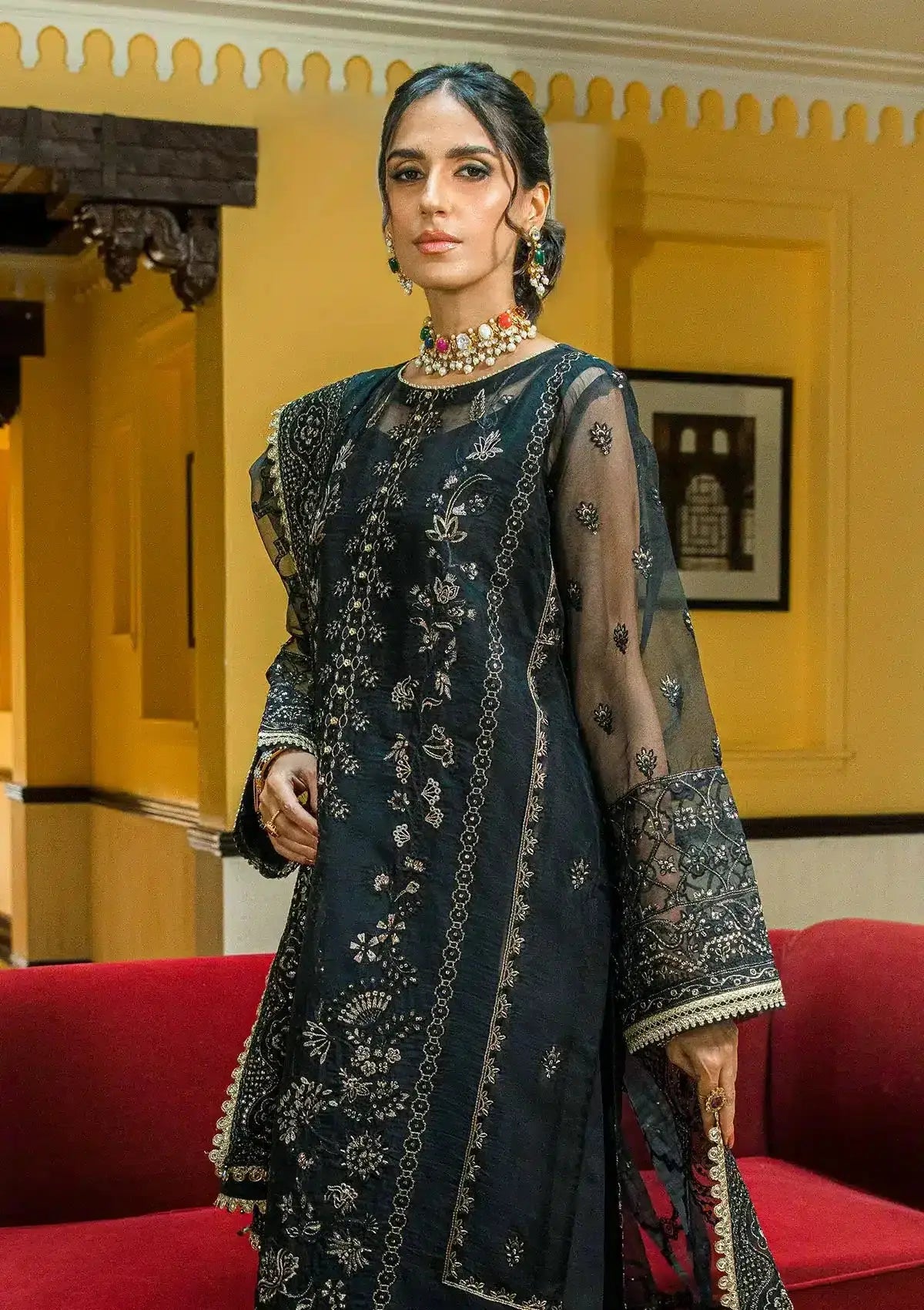 Aik Atelier | Formals Collection | GLOSSIER - LOOK 08 - Pakistani Designer Dress - by Aik Atelier | Type: Formal - 100% Original at Saira Sultan