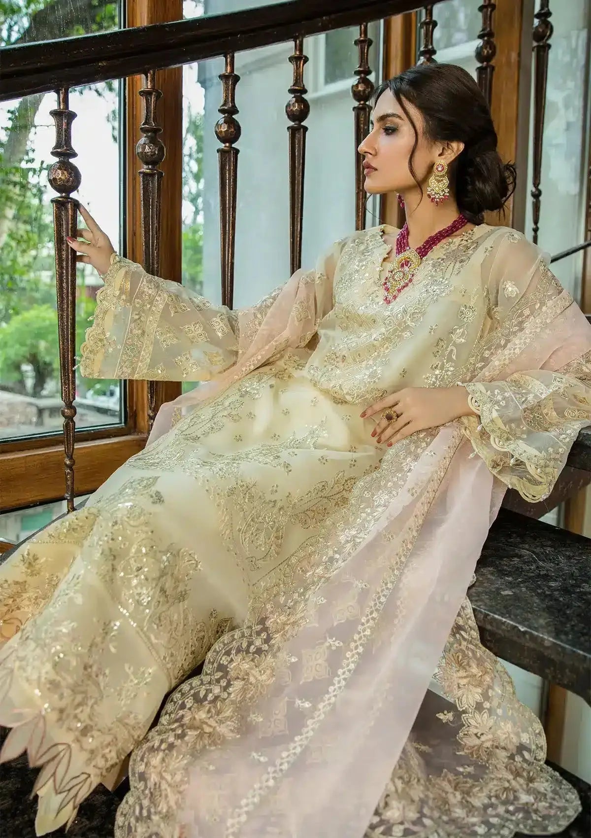Aik Atelier | Formals Collection | GLOSSIER - LOOK 09 - Pakistani Designer Dress - by Aik Atelier | Type: Formal - 100% Original at Saira Sultan