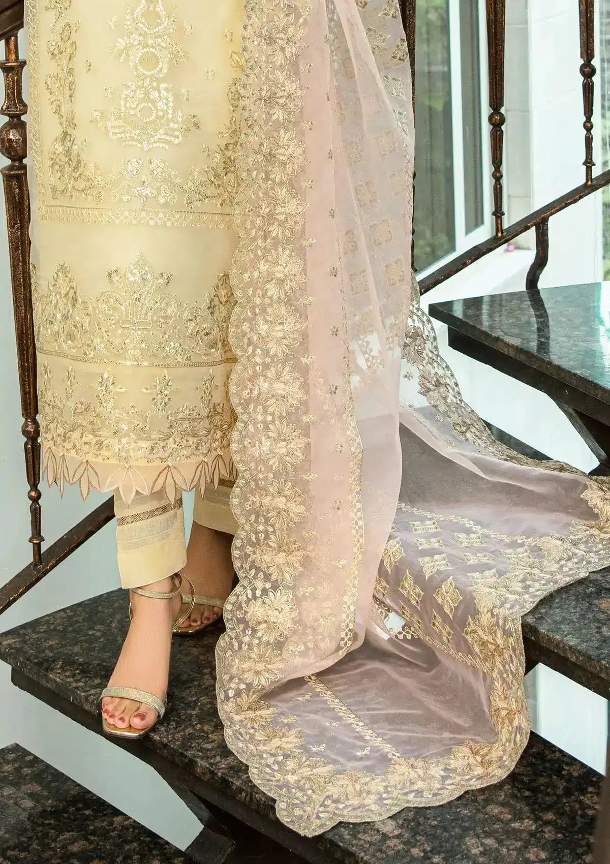 Aik Atelier | Formals Collection | GLOSSIER - LOOK 09 - Pakistani Designer Dress - by Aik Atelier | Type: Formal - 100% Original at Saira Sultan