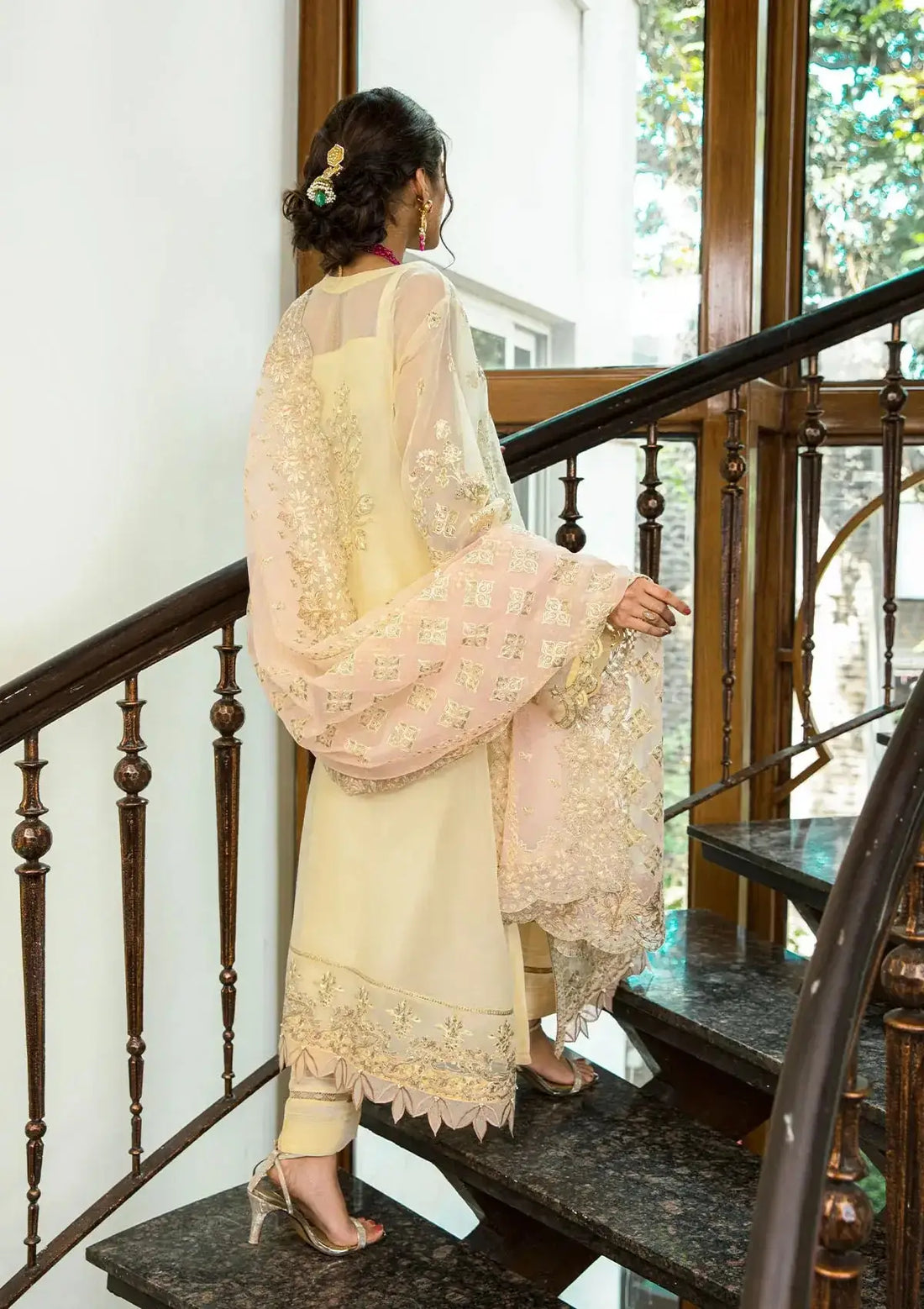 Aik Atelier | Formals Collection | GLOSSIER - LOOK 09 - Pakistani Designer Dress - by Aik Atelier | Type: Formal - 100% Original at Saira Sultan