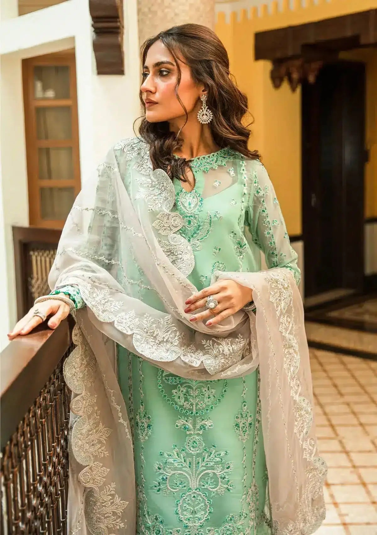 Aik Atelier | Formals Collection | GLOSSIER - LOOK 10 - Pakistani Designer Dress - by Aik Atelier | Type: Formal - 100% Original at Saira Sultan