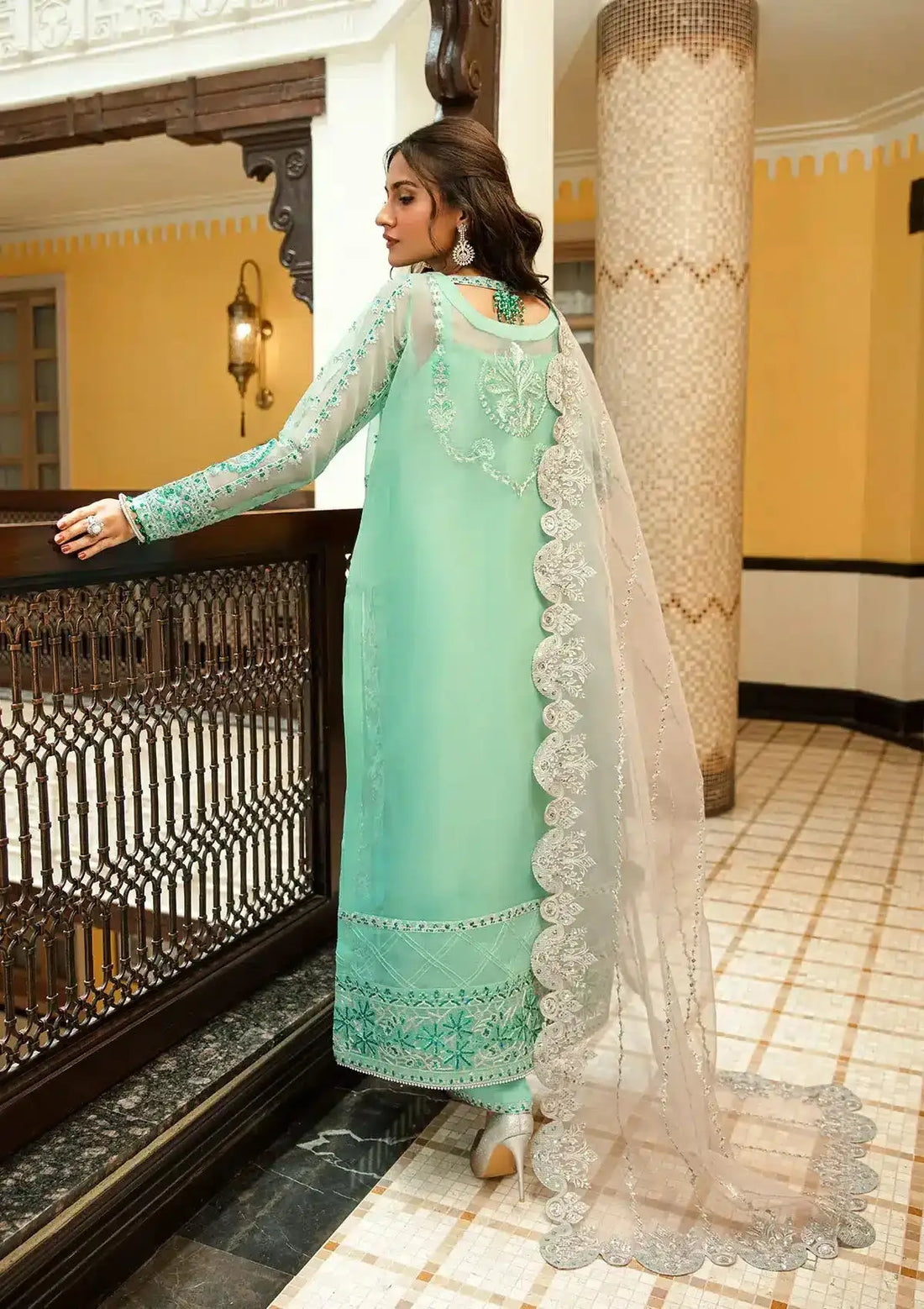 Aik Atelier | Formals Collection | GLOSSIER - LOOK 10 - Pakistani Designer Dress - by Aik Atelier | Type: Formal - 100% Original at Saira Sultan