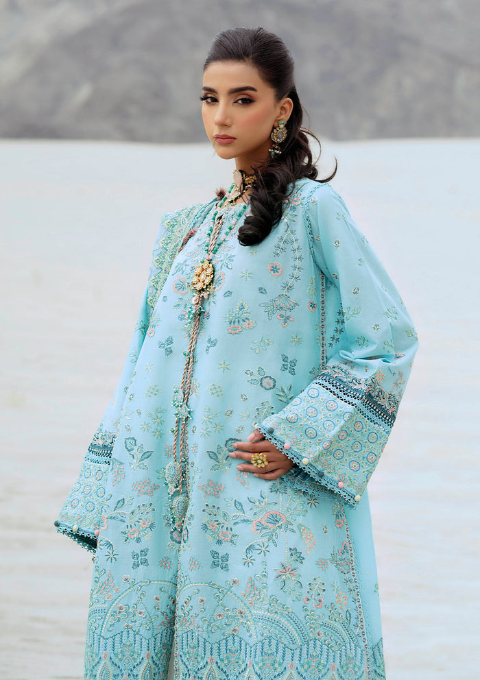 Rangrasiya | Lifestyle Summer Edit 25 | LOOK 03 L Light Blue Lawn