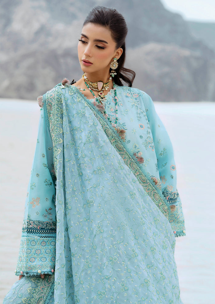 Rangrasiya | Lifestyle Summer Edit 25 | LOOK 03 M Light Blue Lawn