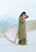 Rangrasiya | Lifestyle Summer Edit 25 | LOOK 06 XL Olive Green Lawn