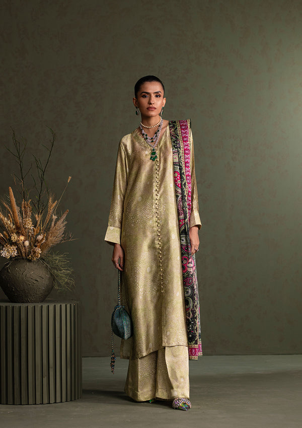Aik Atelier | Miss Aik Ready to Wear 25 | Look 01 L Beige Silk