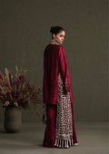 Aik Atelier | Miss Aik Ready to Wear 25 | Look 03 S Maroon Silk