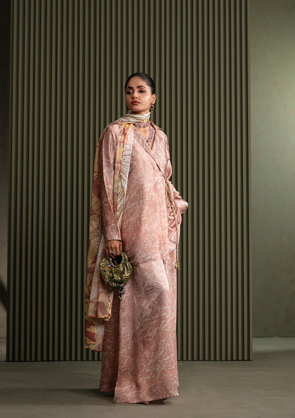 Aik Atelier | Miss Aik Ready to Wear 25 | Look 04 L Peach Pink Silk