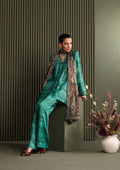 Aik Atelier | Miss Aik Ready to Wear 25 | Look 05 XL Teal Silk