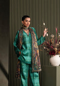 Aik Atelier | Miss Aik Ready to Wear 25 | Look 05 L Teal Silk