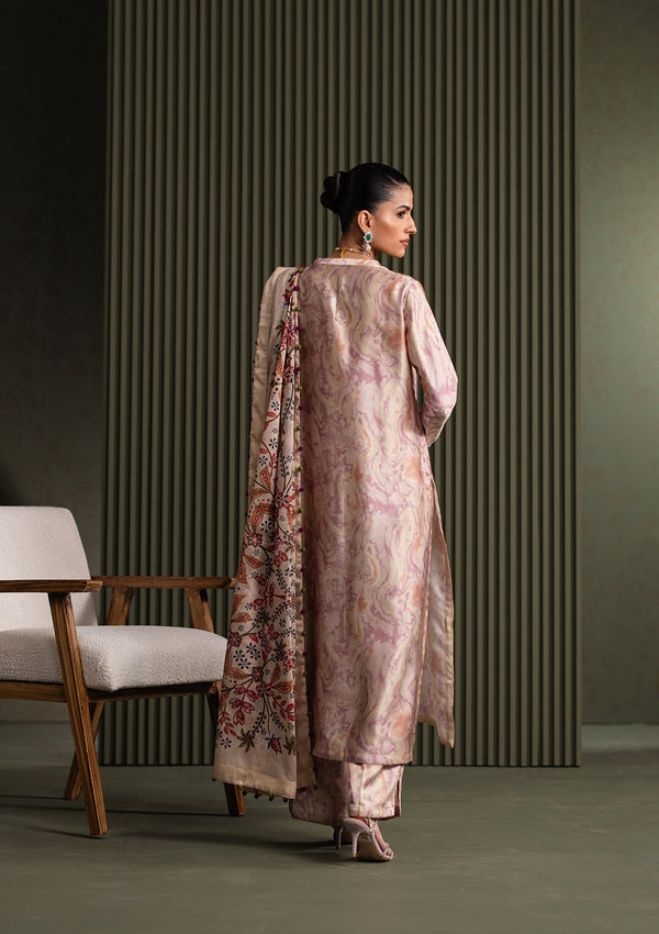 Aik Atelier | Miss Aik Ready to Wear 25 | Look 07 XS Pastel Pink Silk