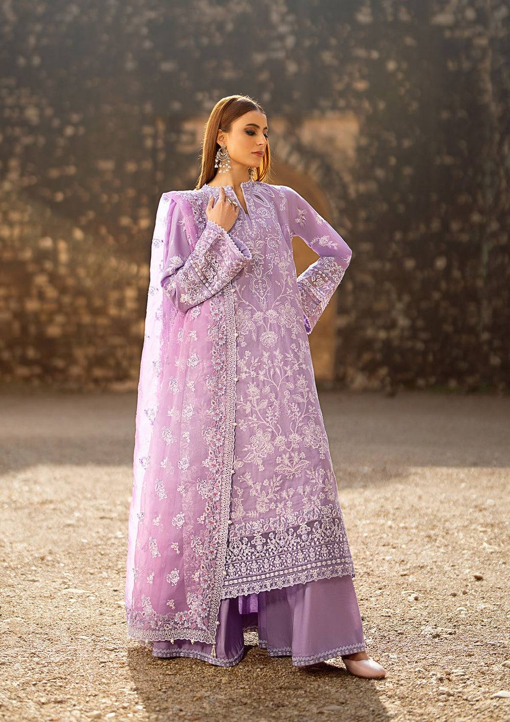 Aik Atelier | Pardes Lawn 24 | LOOK 07 - Pakistani Designer Dress - by Aik Atelier | Type: Luxury - 100% Original at Saira Sultan
