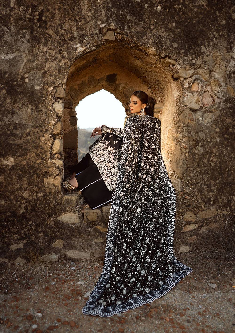 Aik Atelier | Pardes Lawn 24 | LOOK 08 - Pakistani Designer Dress - by Aik Atelier | Type: Luxury - 100% Original at Saira Sultan