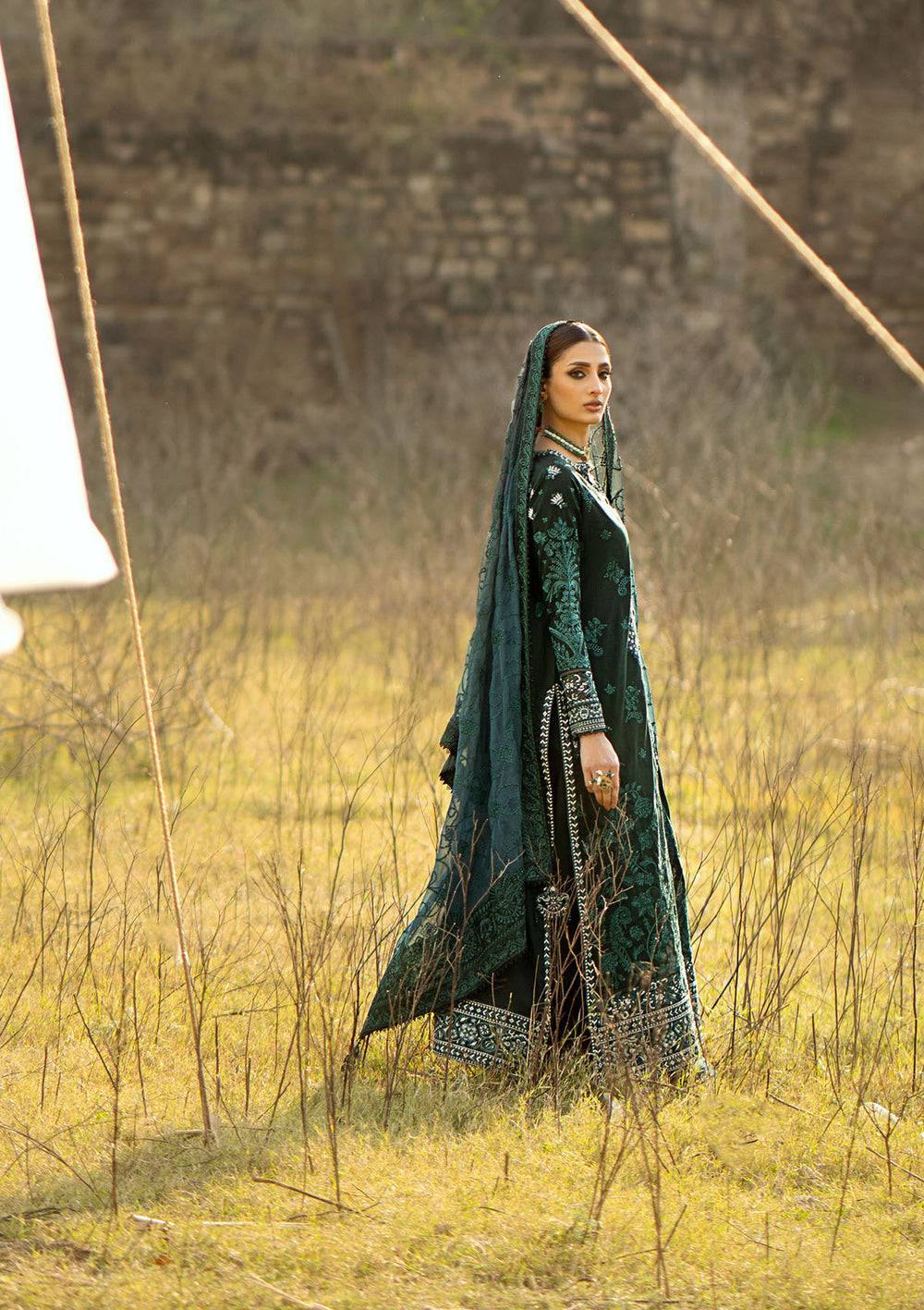 Aik Atelier | Pardes Lawn 24 | LOOK 10 - Pakistani Designer Dress - by Aik Atelier | Type: Luxury - 100% Original at Saira Sultan