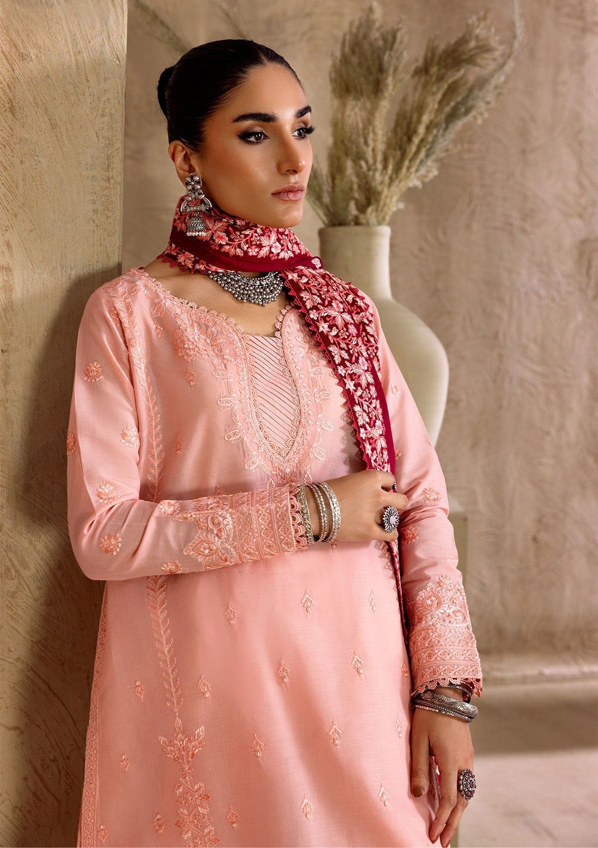Aik Atelier | RTW 25 | LOOK 03 M Pink Lawn