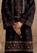 Aik Atelier | RTW 25 | LOOK 06 M Black Jacquard Lawn
