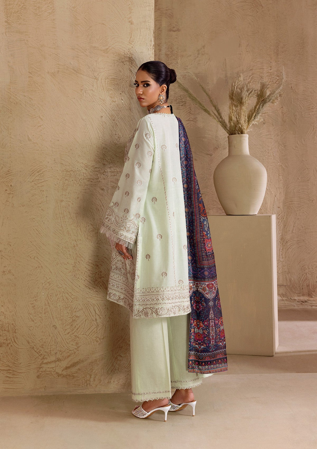 Aik Atelier | RTW 25 | LOOK 10 XS Pastel Mint Lawn