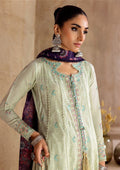 Aik Atelier | RTW 25 | LOOK 12 L Ice Blue Jacquard Lawn