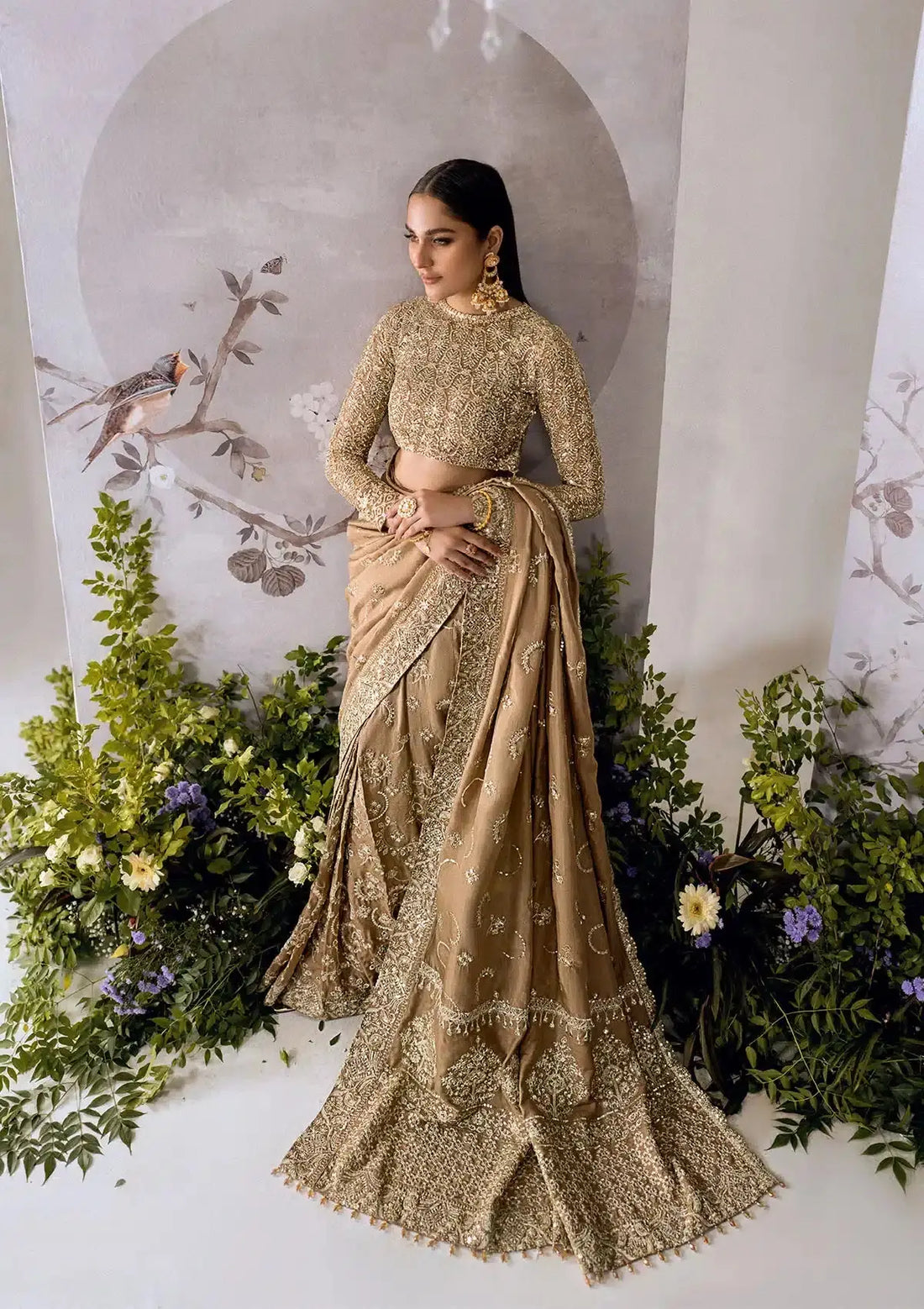 Aik Atelier | The Sari Edit | 02 - Pakistani Designer Dress - by Aik Atelier | Type: Formal - 100% Original at Saira Sultan