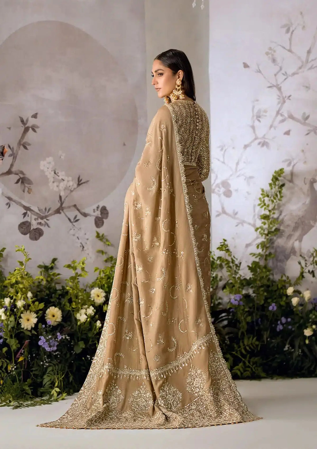 Aik Atelier | The Sari Edit | 02 - Pakistani Designer Dress - by Aik Atelier | Type: Formal - 100% Original at Saira Sultan