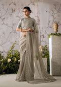 Aik Atelier | The Sari Edit | 03 - Pakistani Designer Dress - by Aik Atelier | Type: Formal - 100% Original at Saira Sultan
