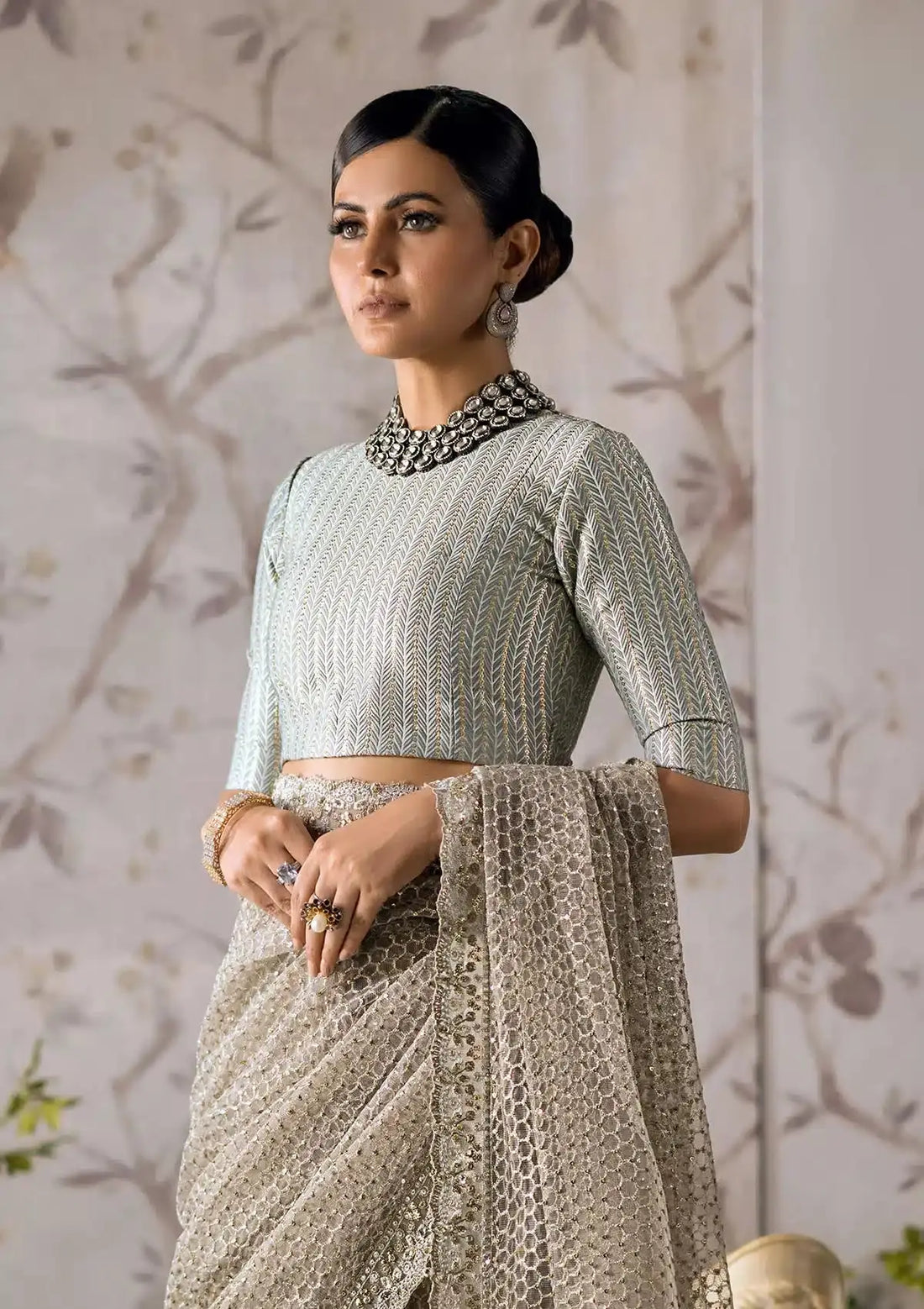 Aik Atelier | The Sari Edit | 03 - Pakistani Designer Dress - by Aik Atelier | Type: Formal - 100% Original at Saira Sultan