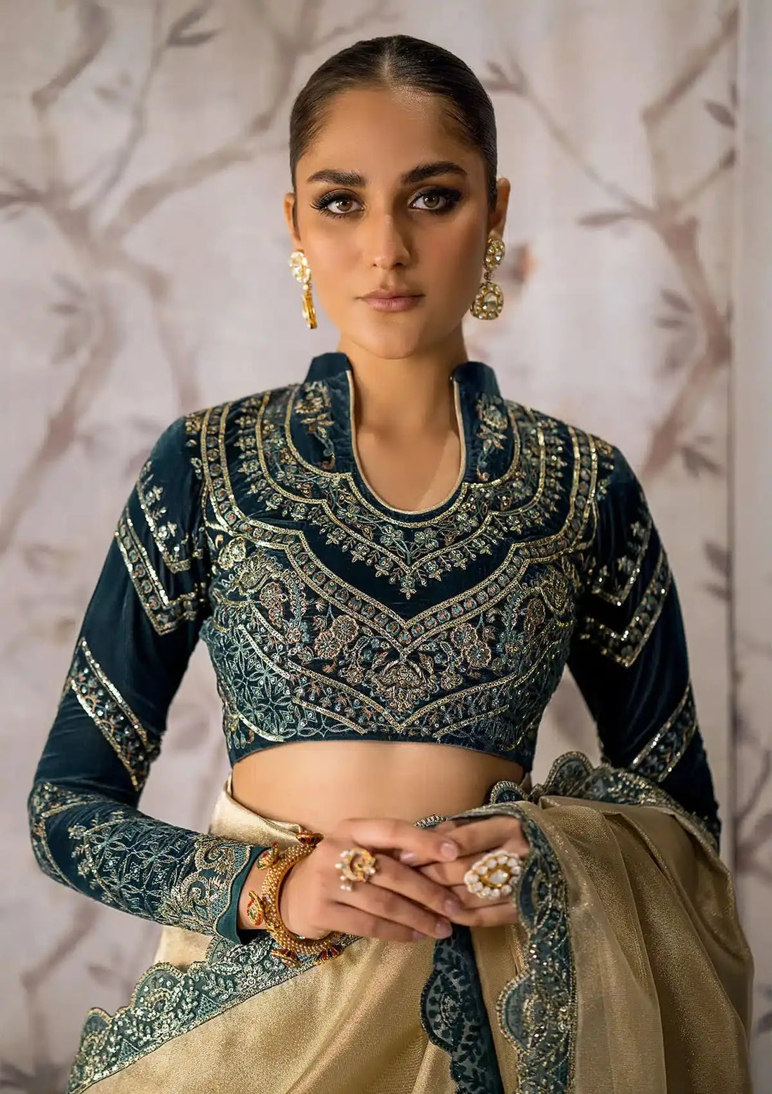 Aik Atelier | The Sari Edit | 04 - Pakistani Designer Dress - by Aik Atelier | Type: Formal - 100% Original at Saira Sultan