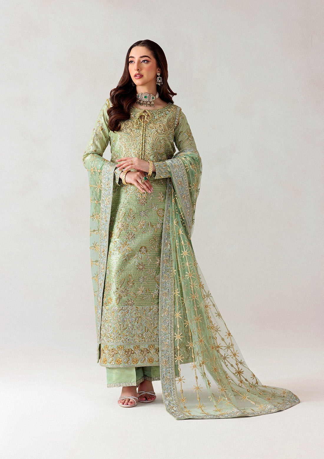 Aik Atelier | Formals 25 | 04 - Pakistani Designer Dress - by Aik Atelier - Type : Ladies Clothes - 100% Original at Saira Sultan