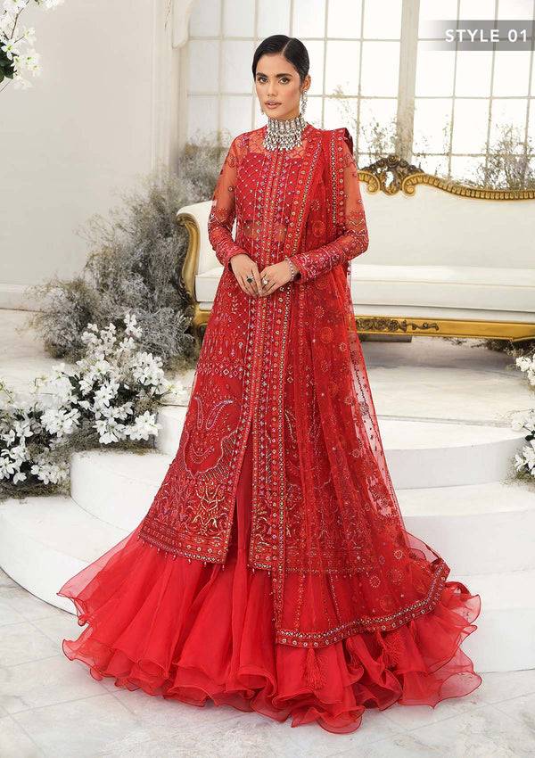 Aik Atelier | Wedding Festive 23 | WF-LOOK 01 - Pakistani Designer Dress - by Aik Atelier | Type: Bridal - 100% Original at Saira Sultan