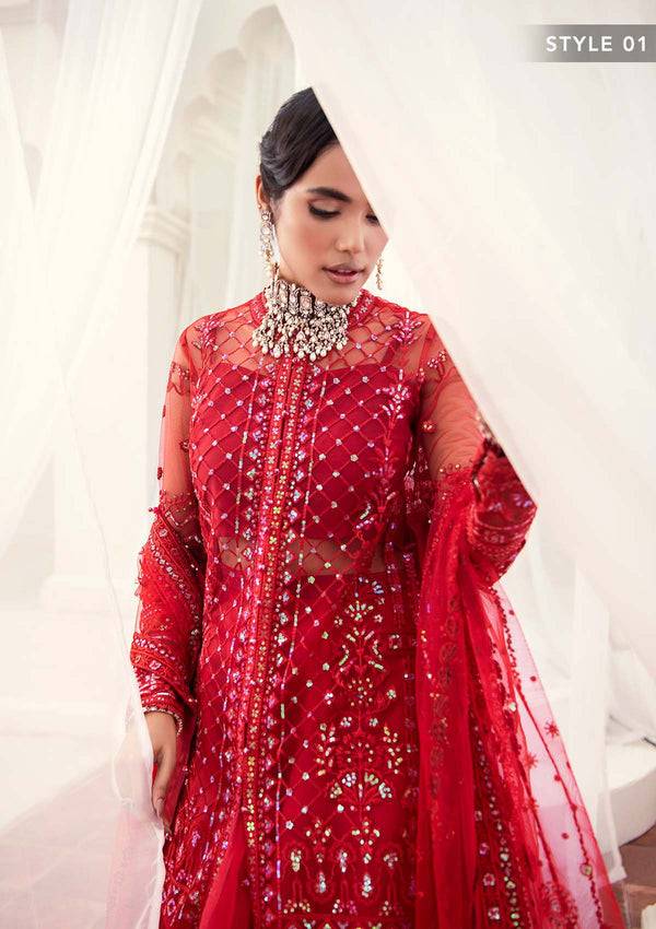 Aik Atelier | Wedding Festive 23 | WF-LOOK 01 - Pakistani Designer Dress - by Aik Atelier | Type: Bridal - 100% Original at Saira Sultan