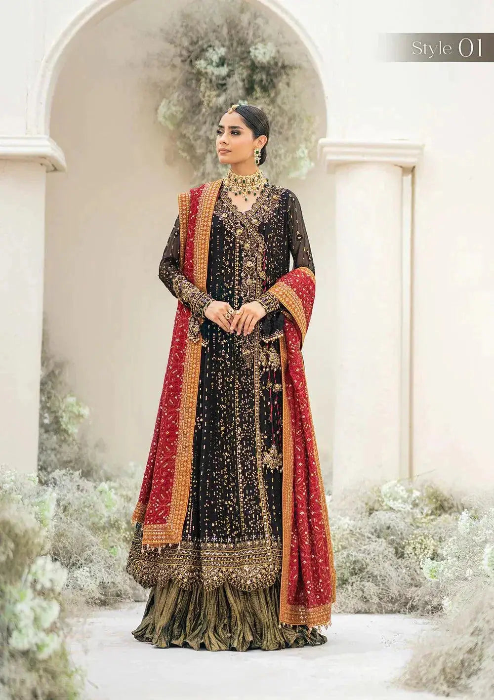 Aik Atelier | Wedding Festive 23 | 01 - Pakistani Designer Dress - by Aik Atelier | Type: Bridal - 100% Original at Saira Sultan