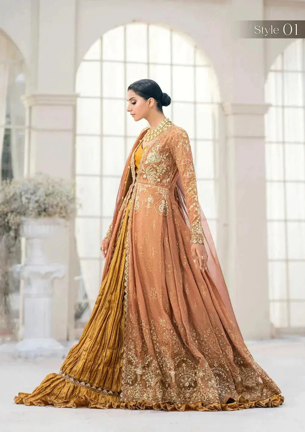 Aik Atelier | Wedding Festive 23 | 02 - Pakistani Designer Dress - by Aik Atelier | Type: Bridal - 100% Original at Saira Sultan