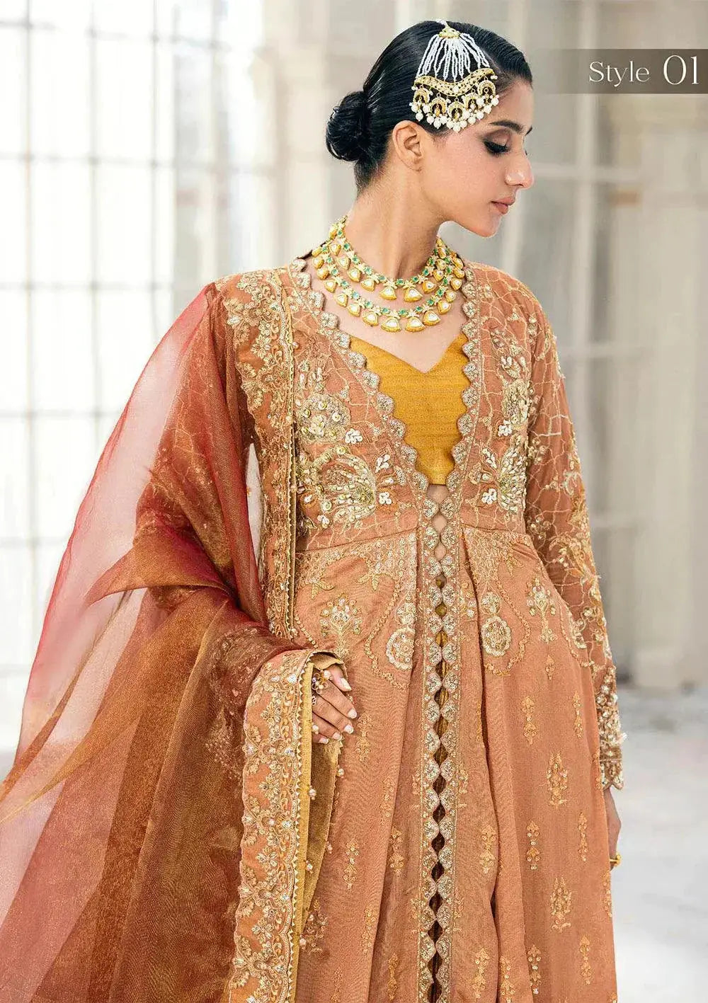 Aik Atelier | Wedding Festive 23 | 02 - Pakistani Designer Dress - by Aik Atelier | Type: Bridal - 100% Original at Saira Sultan