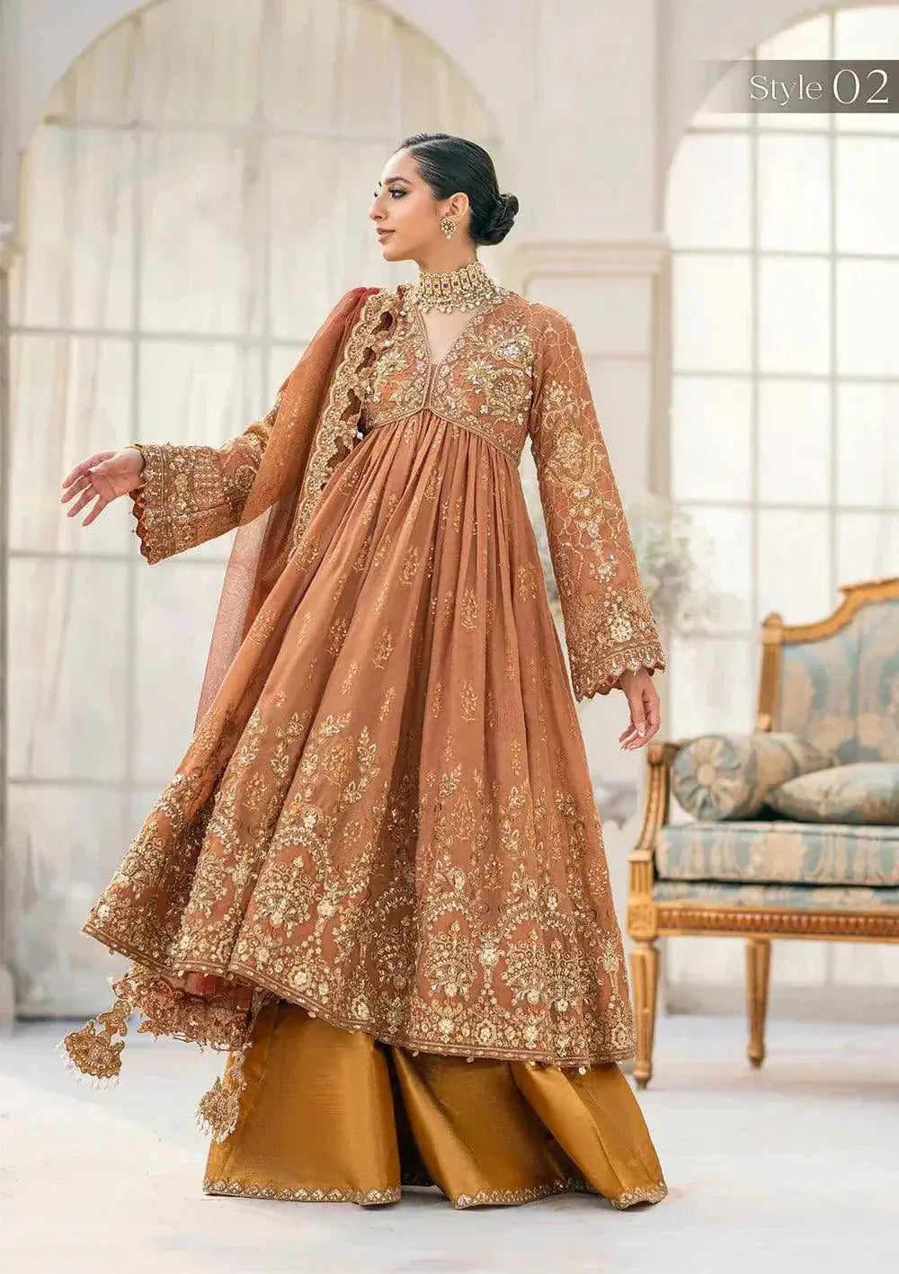 Aik Atelier | Wedding Festive 23 | 02 - Pakistani Designer Dress - by Aik Atelier | Type: Bridal - 100% Original at Saira Sultan