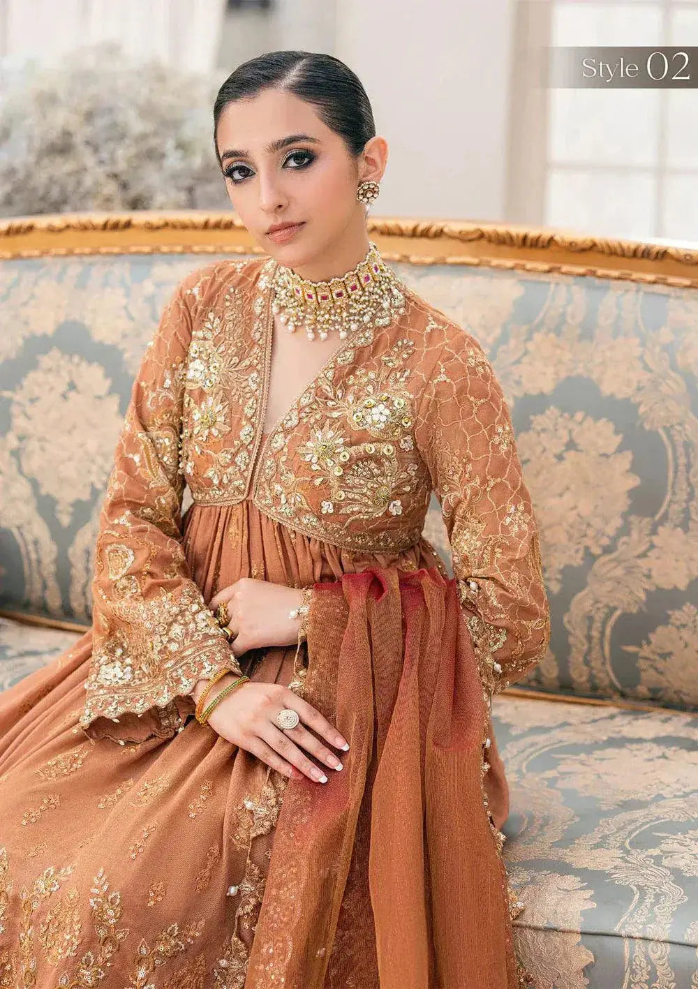 Aik Atelier | Wedding Festive 23 | 02 - Pakistani Designer Dress - by Aik Atelier | Type: Bridal - 100% Original at Saira Sultan