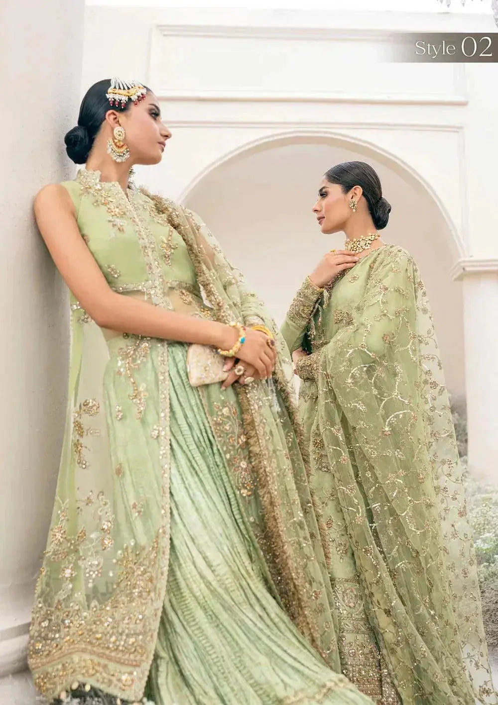 Aik Atelier | Wedding Festive 23 | 03 - Pakistani Designer Dress - by Aik Atelier | Type: Bridal - 100% Original at Saira Sultan