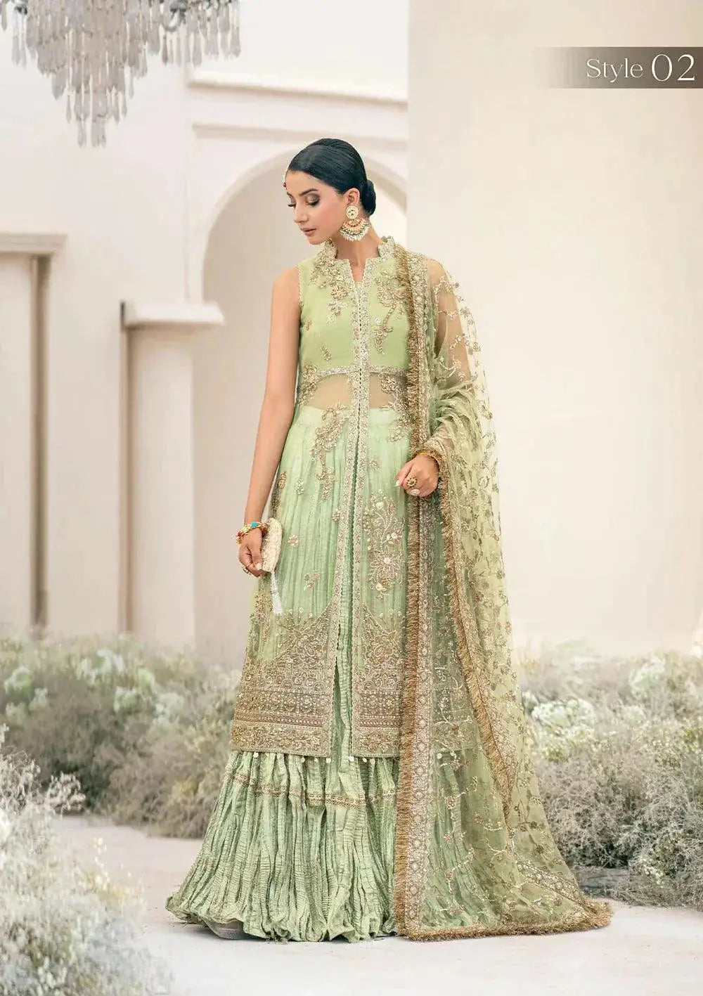 Aik Atelier | Wedding Festive 23 | 03 - Pakistani Designer Dress - by Aik Atelier | Type: Bridal - 100% Original at Saira Sultan