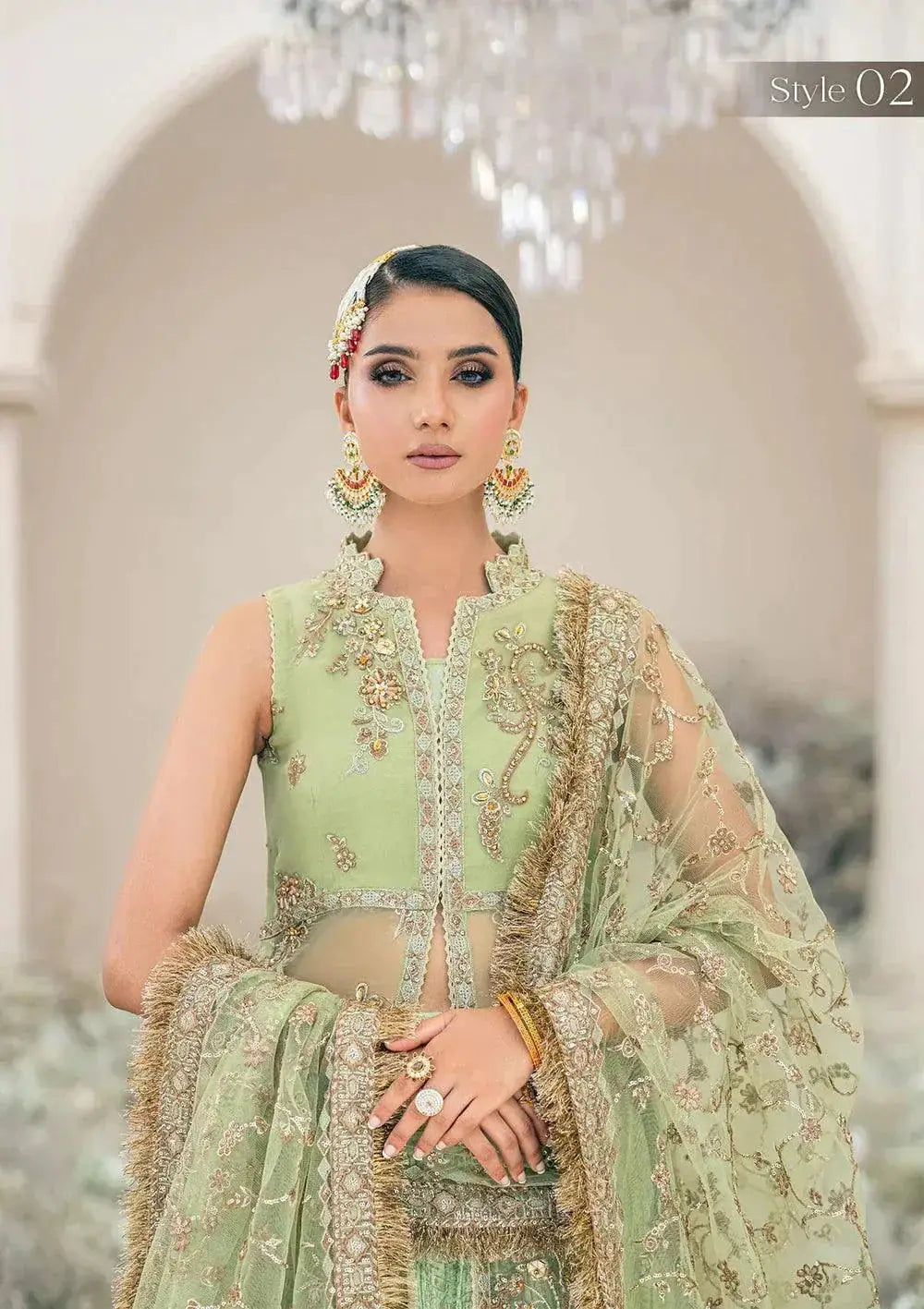Aik Atelier | Wedding Festive 23 | 03 - Pakistani Designer Dress - by Aik Atelier | Type: Bridal - 100% Original at Saira Sultan