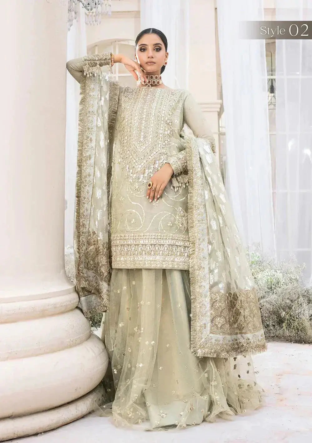 Aik Atelier | Wedding Festive 23 | 04 - Pakistani Designer Dress - by Aik Atelier | Type: Bridal - 100% Original at Saira Sultan