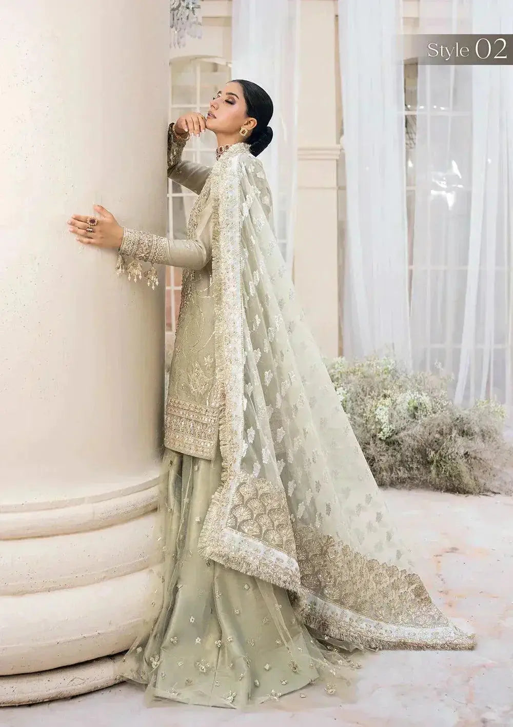 Aik Atelier | Wedding Festive 23 | 04 - Pakistani Designer Dress - by Aik Atelier | Type: Bridal - 100% Original at Saira Sultan