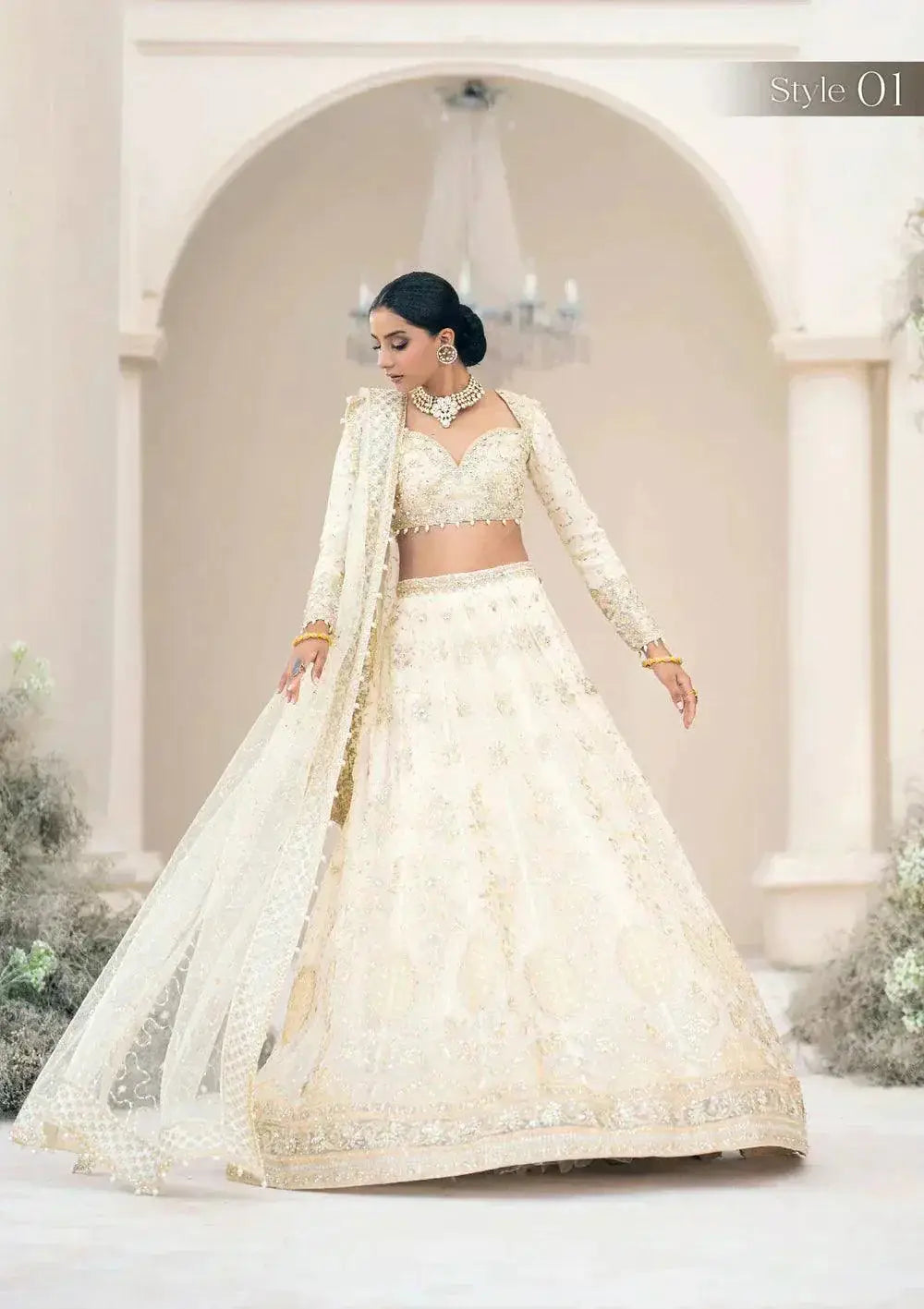 Aik Atelier | Wedding Festive 23 | 05 - Pakistani Designer Dress - by Aik Atelier | Type: Bridal - 100% Original at Saira Sultan