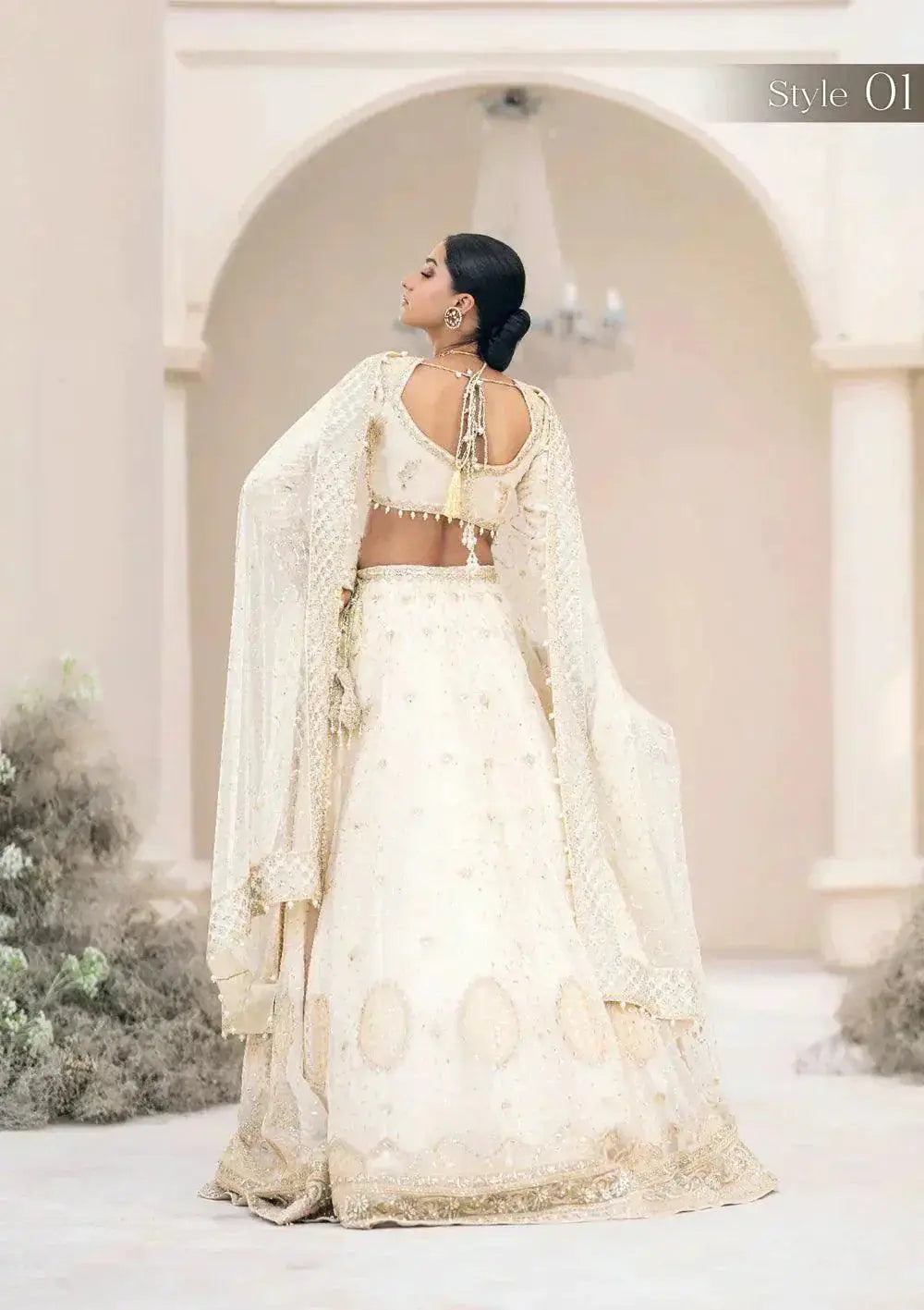 Aik Atelier | Wedding Festive 23 | 05 - Pakistani Designer Dress - by Aik Atelier | Type: Bridal - 100% Original at Saira Sultan