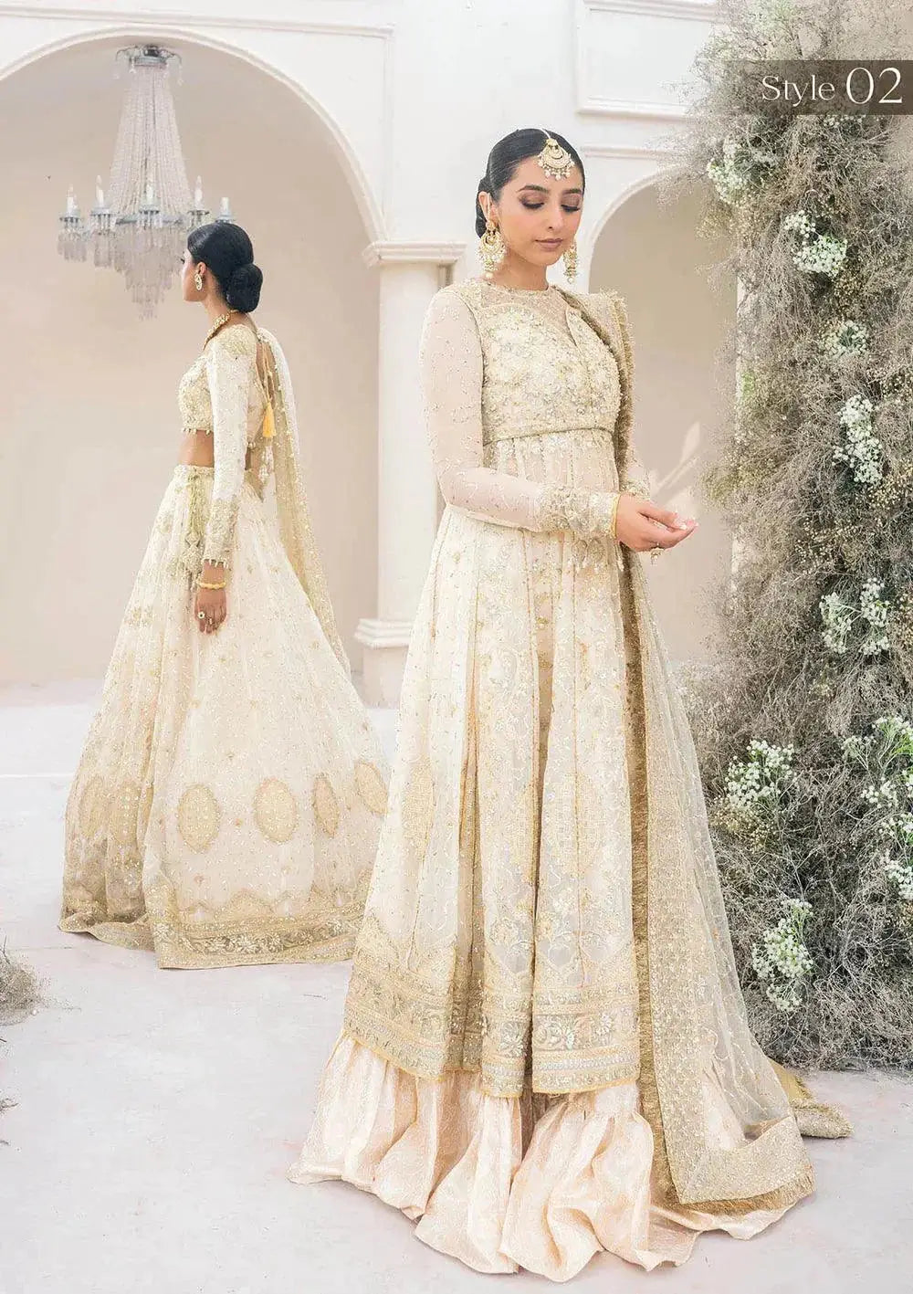 Aik Atelier | Wedding Festive 23 | 05 - Pakistani Designer Dress - by Aik Atelier | Type: Bridal - 100% Original at Saira Sultan