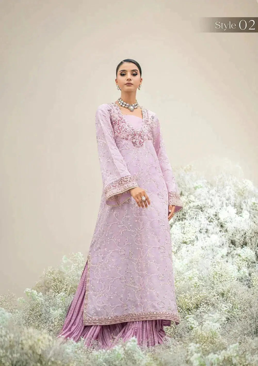 Aik Atelier | Wedding Festive 23 | 06 - Pakistani Designer Dress - by Aik Atelier | Type: Bridal - 100% Original at Saira Sultan